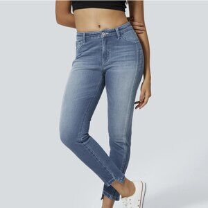 HALARA Women's Straight Leg streatching Jeans